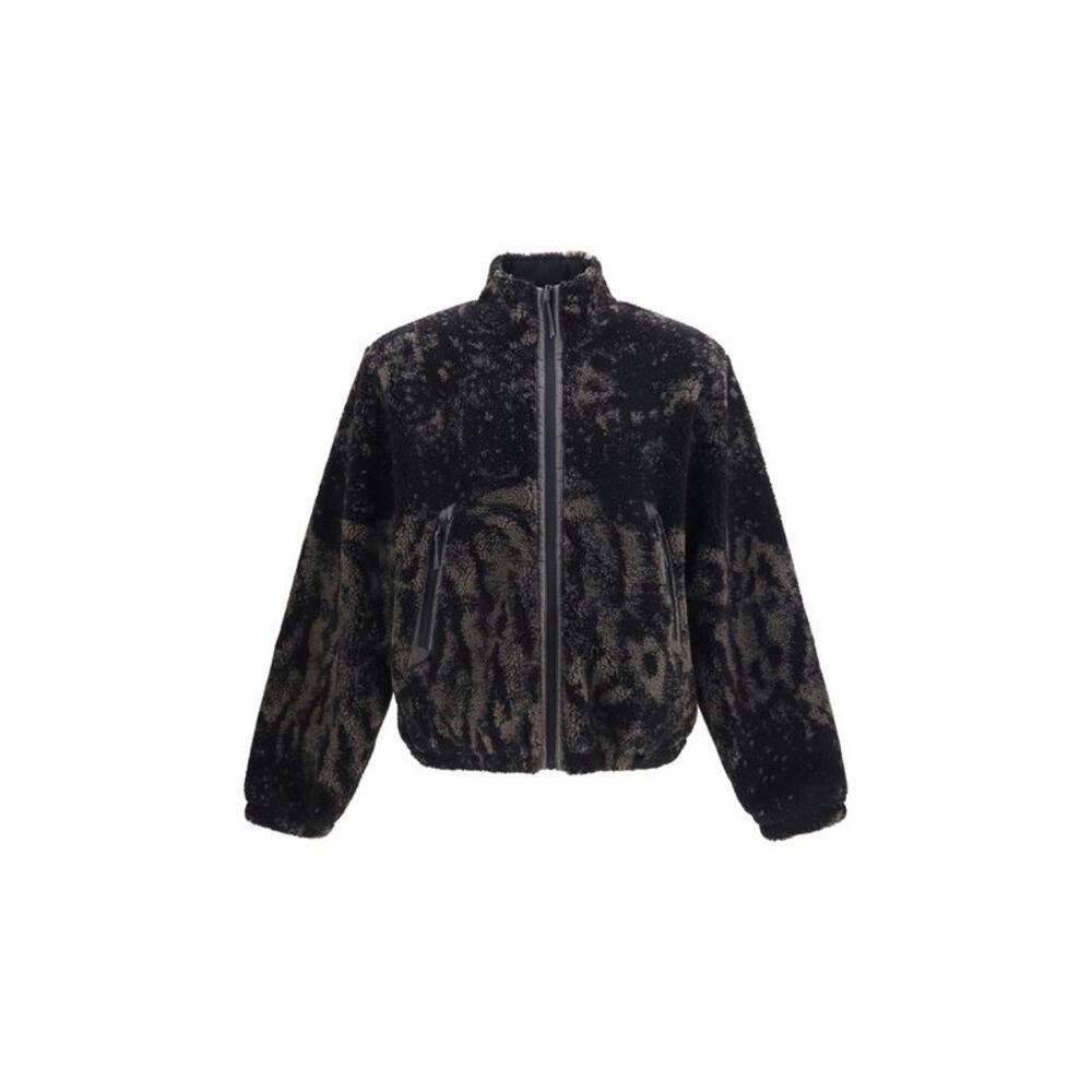 ROA Brown Polyester Full-Length Men's Jacket